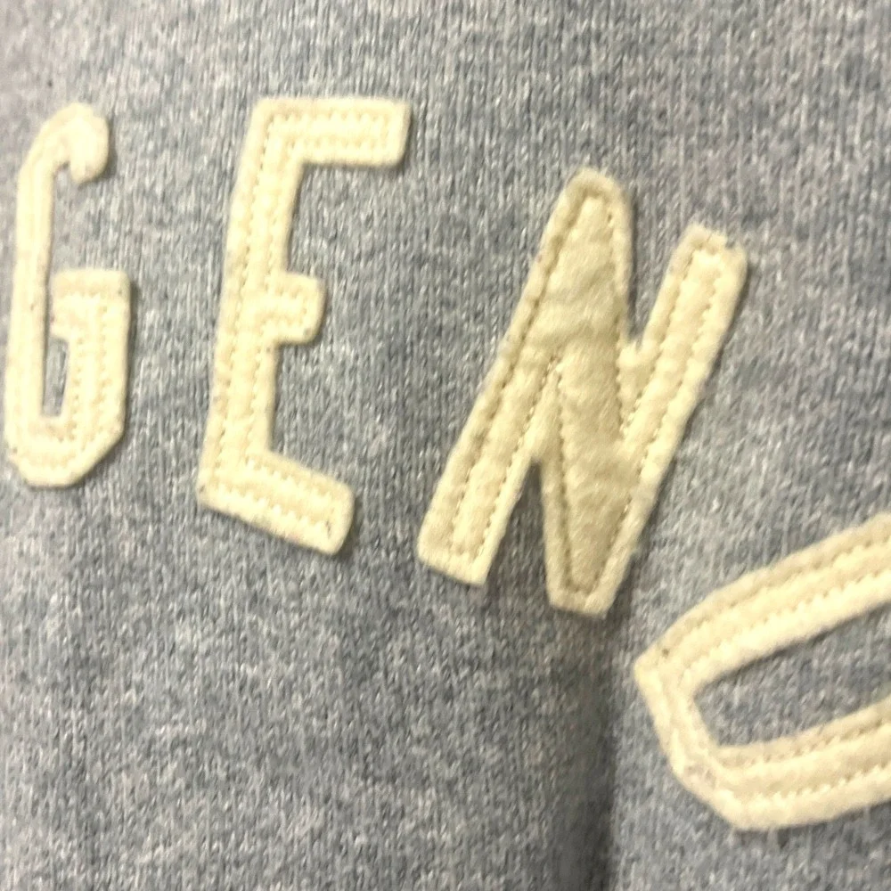 Gap Kids Boy Grey Appliqué Legend‎ Sweater Hoodie Size 8 M